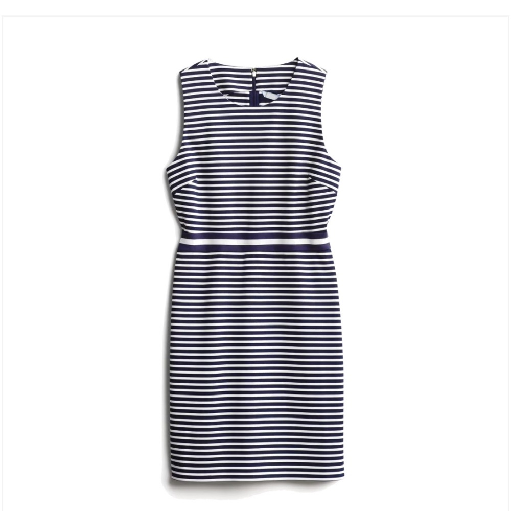 Draper James Striped Ponte A-line Dress NWT
